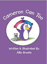 book cover: Cameron Can Too