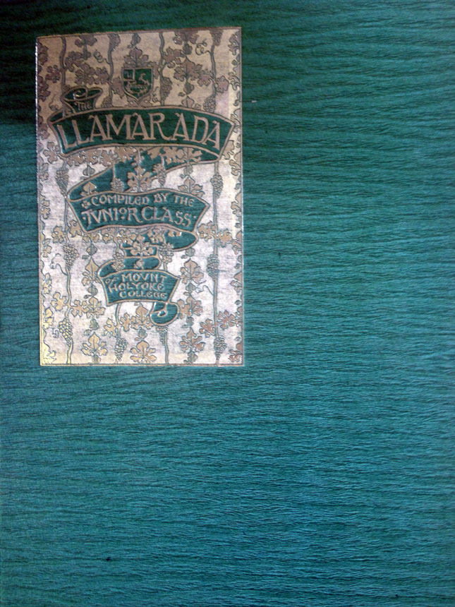 The 1900 Llamarada yearbook
