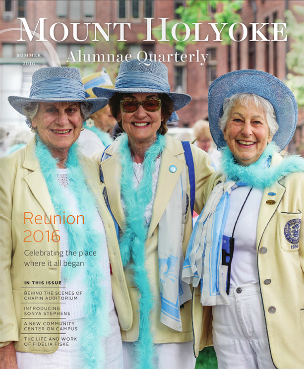Alumnae Quarterly cover Summer 2016