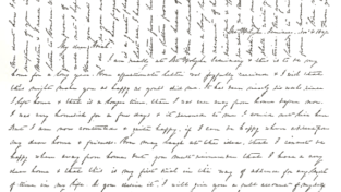 Emily Dickinson Letter
