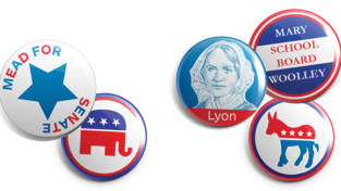 Election buttons