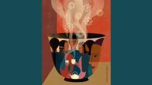 Illustration of mug of chai