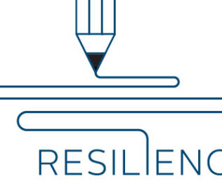 illustrated pencil writing the word "resilience"